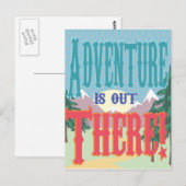 Het avontuur is er. Briefkaart (Voorkant / Achterkant)