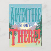 Het avontuur is er. Briefkaart (Voorkant)