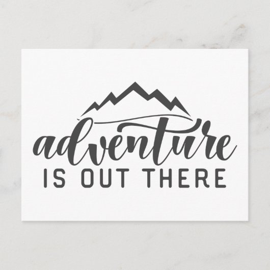 Het avontuur is er briefkaart (Voorkant)