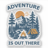 Het avontuur is er sticker (Voorkant)