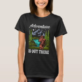 Het avontuur is er t-shirt (Voorkant)
