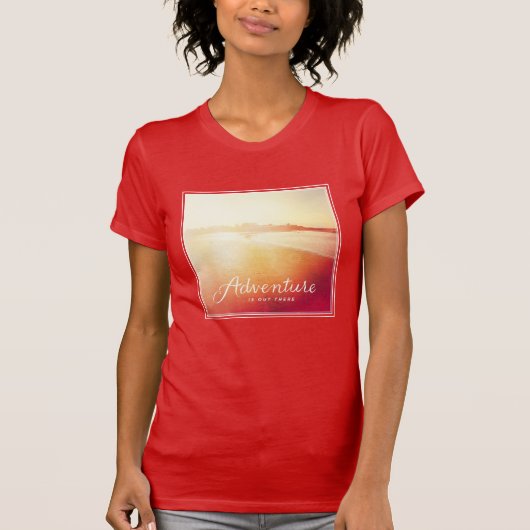 Het avontuur is er t-shirt (Voorkant)