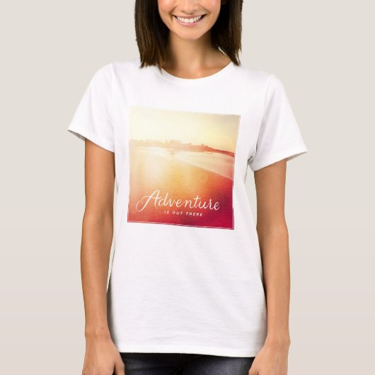 Het avontuur is er t-shirt (Voorkant)