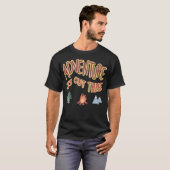 Het avontuur is er t-shirt (Voorkant volledig)