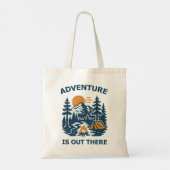 Het avontuur is er tote bag (Achterkant)
