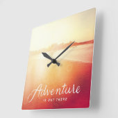 Het avontuur is er vierkante klok (Hoek)