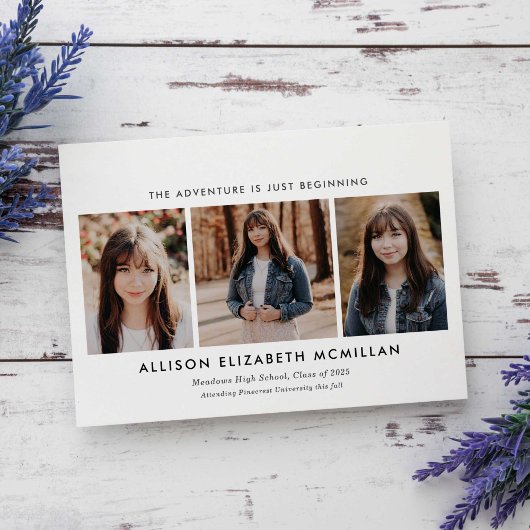 Het avontuur is nog maar net begonnen Foto Afstude Aankondiging