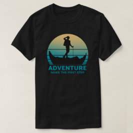Het avontuur maakt de Eerste Reonset van de Stap v T-shirt