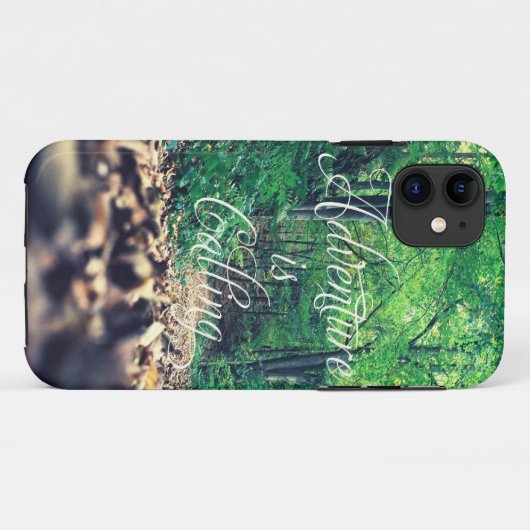 Het avontuur roept Case-Mate iPhone case (Achterkant (horizontaal))