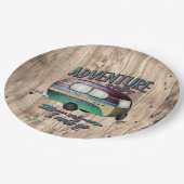 Het avontuur roept en ik moet Paarse auto's maken Papieren Bordje (Gekanteld)