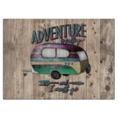 Het avontuur roept en ik moet Paarse auto's maken Snijplank (Voorkant)