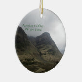 Het avontuur roept - Glencoe Keramisch Ornament (Rechts)
