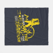 Het avontuur roept het Hiking Gag Novelty Fleece Deken (Voorkant (Horizontaal))