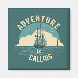 Het avontuur roept magneet