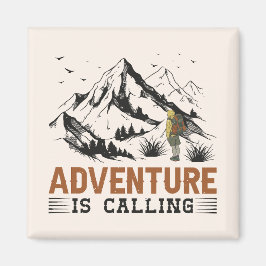 Het avontuur roept magneet