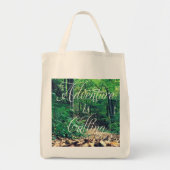 Het avontuur roept tote bag (Voorkant)