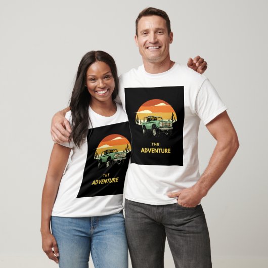 Het avontuur t-shirt (Unisex)