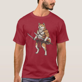 Het avontuur van de Akita gladiator hond  T-shirt