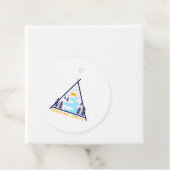 Het avontuur van de Camping wacht Bedankjes Labels (In situ)