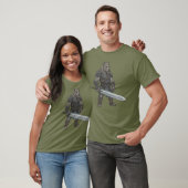 Het avontuur van de Ierse Wolfshond gladiatorhond T-shirt (Unisex)