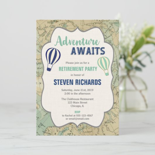 Het avontuur van de kaart van de wereldreiziger wa (Staand voorkant)