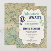 Het avontuur van de kaart van de wereldreiziger wa (Voorkant / Achterkant)