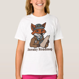 Het avontuur van de minimalistische Fox's Secret M T-shirt