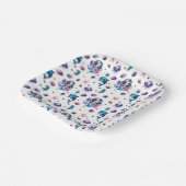 Het avontuur van de zeemeermin! papieren bordje (Gebogen)