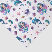 Het avontuur van de zeemeermin! tissuepapier (Detail)