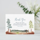 Het avontuur wacht Dank u Kaarten (Staand voorkant)