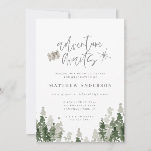 Het avontuur wacht de fotoaankondiging van het afs aankondiging (Voorkant)