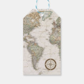 Het avontuur wacht de Moderne Kaart van het Mondia Cadeaulabel (Achterkant)