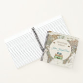 Het avontuur wacht de Moderne Kaart van het Mondia Notitieboek (Binnen)