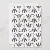 Het avontuur wacht de Uitnodiging van het Baby sho (Achterkant)