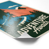 Het avontuur wacht foto afdruk (Hoek)