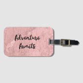 Het avontuur wacht  Kaart  Bagagelabel (Voorkant (horizontaal))