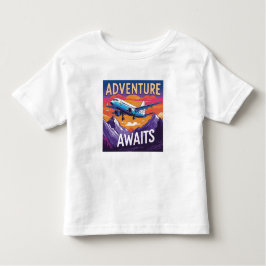 Het avontuur wacht kinder shirts