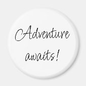 Het avontuur wacht Magnet (Voorkant)