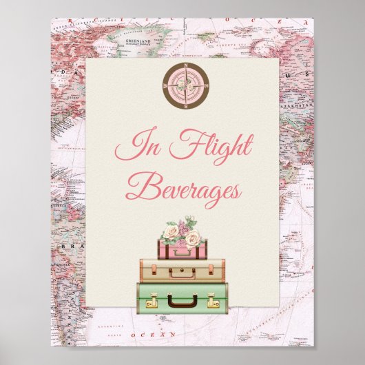 Het avontuur wacht op de Rozen van de World Travel Poster (Voorkant)