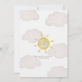 Het avontuur wacht op de Uitnodiging van het Baby  (Achterkant)