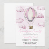 Het avontuur wacht op de Uitnodiging van het Baby (Voorkant / Achterkant)