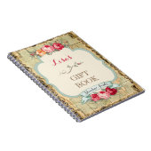 Het avontuur wacht Rozen van de Wereldkaart af Notitieboek (Rechterzijde)