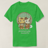 Het avontuur wacht t-shirt (Design voorkant)