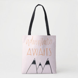 Het avontuur wacht tote bag