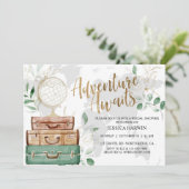 Het avontuur wacht Vrijgezellenfeest af, Kaart (Staand voorkant)