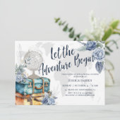 Het avontuur wacht Vrijgezellenfeest, het thema va Kaart (Staand voorkant)