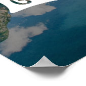 Het avontuur wacht zal vinden het Aangepaste Citaa Poster (Hoek)