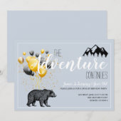 Het avontuur zet het Beer van het bos 1e verjaarda (Voorkant / Achterkant)