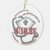 Het axioma van de verpleegkundige keramisch ornament (Links)