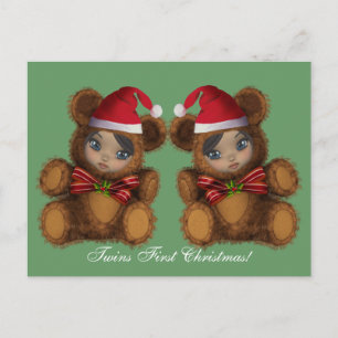 Het baby draagt het Briefkaart van Eerste Kerstmis